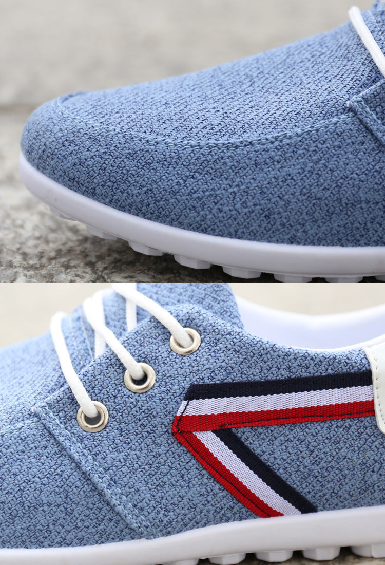 Men's Casual Canvas Peas Shoes