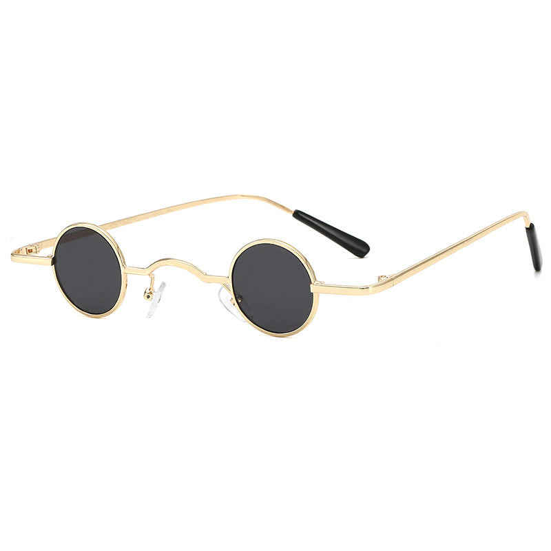 Retro Round Frame Hip Hop Sunglasses