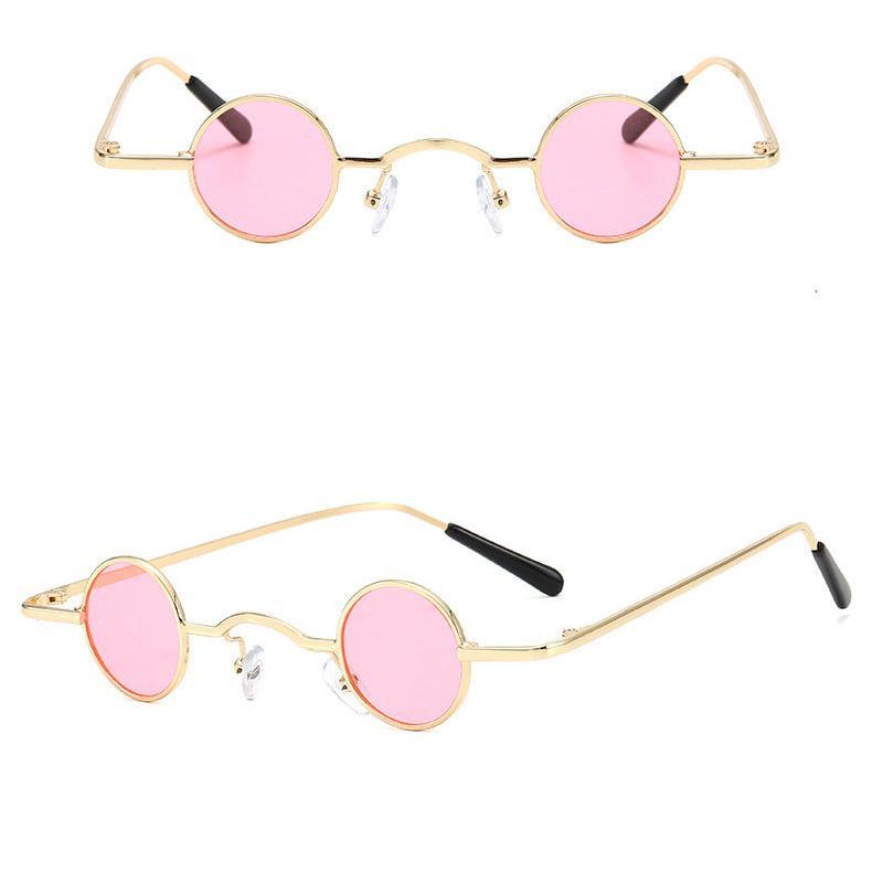 Retro Round Frame Hip Hop Sunglasses