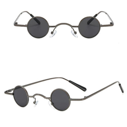 Retro Round Frame Hip Hop Sunglasses