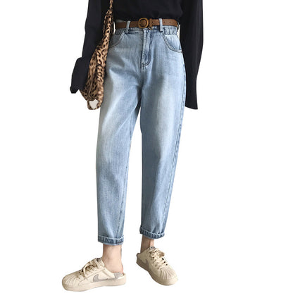 Women Loose Retro Jeans