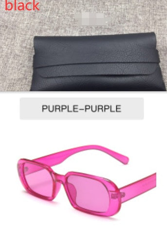 Colorful Retro Small Frame Sunglasses