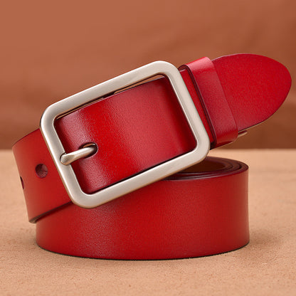 Leather Belt Buckle Belt