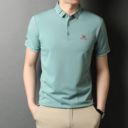 Summer Casual Lapel Polo Shirt