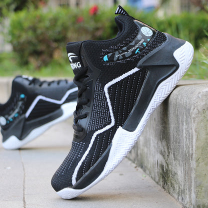 High-Top Breathable Basketball Sneakers