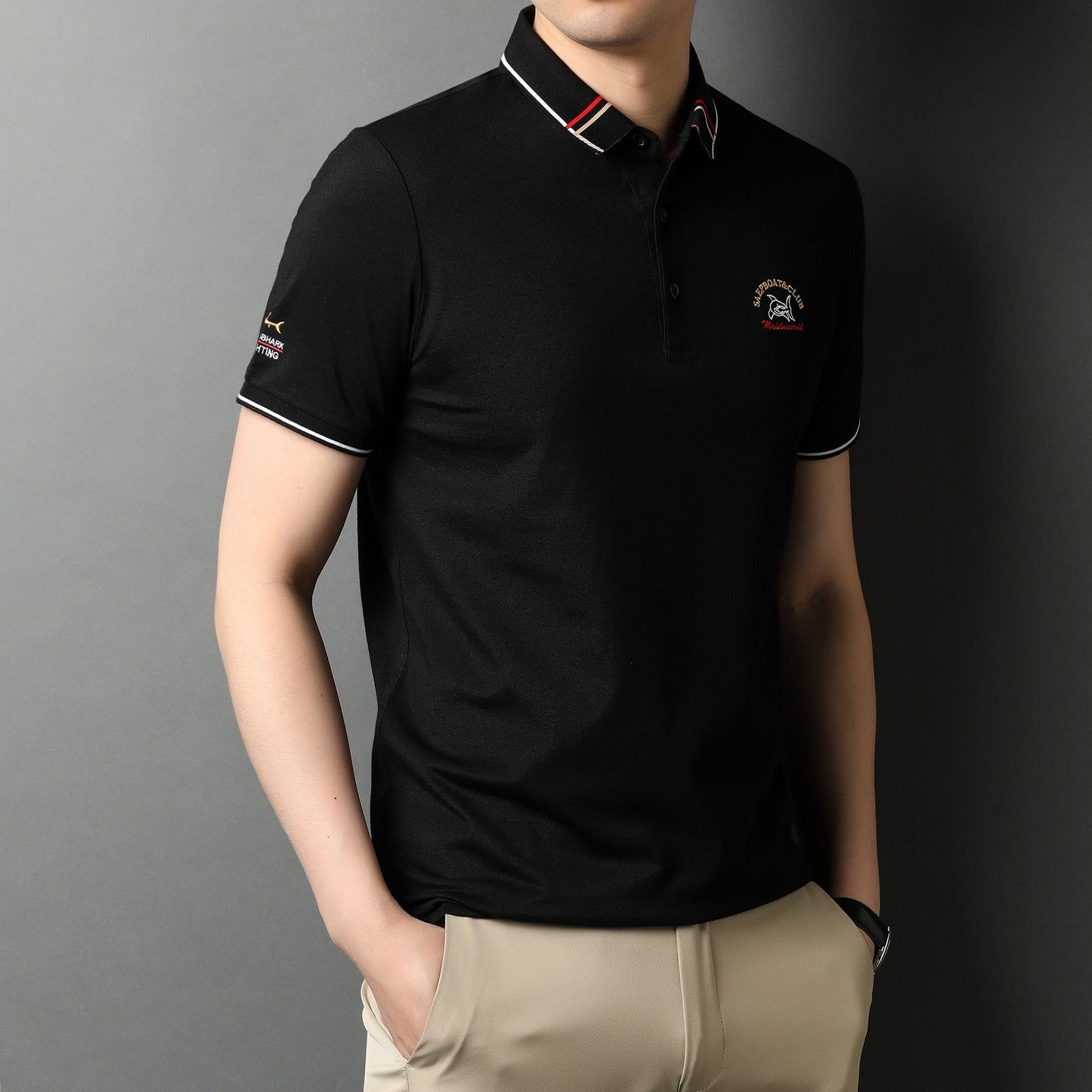 Summer Casual Lapel Polo Shirt