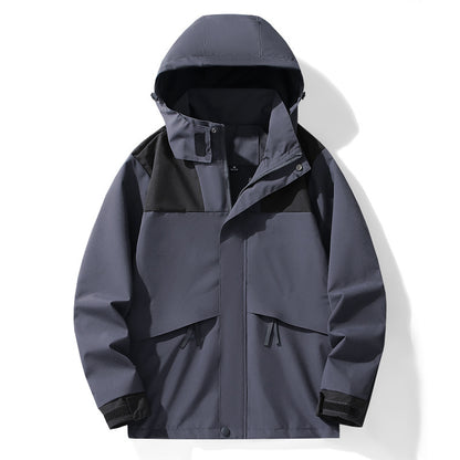 Waterproof Hood Sports Jacket