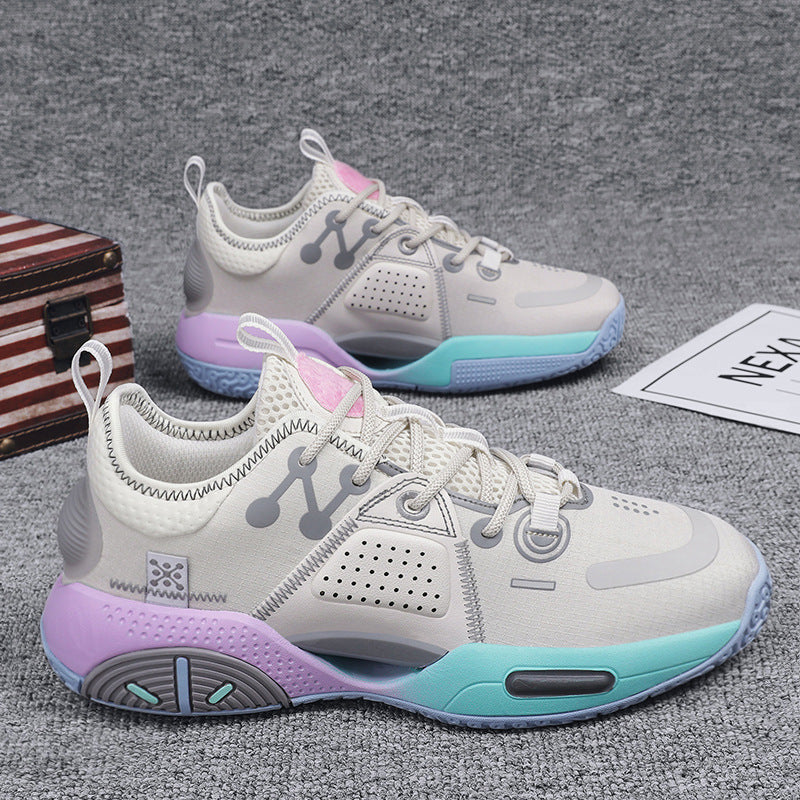 Cotton Candy Basketball Shoes for Men's