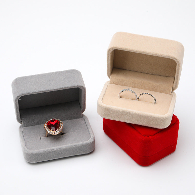 Jewelry Flannelette Ring Box