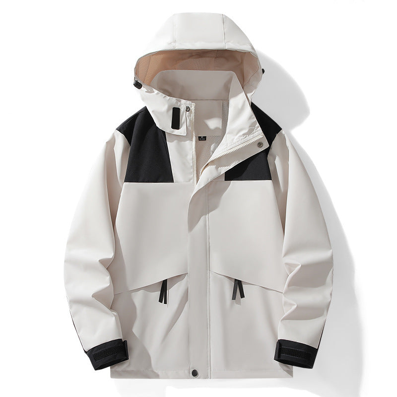 Waterproof Hood Sports Jacket