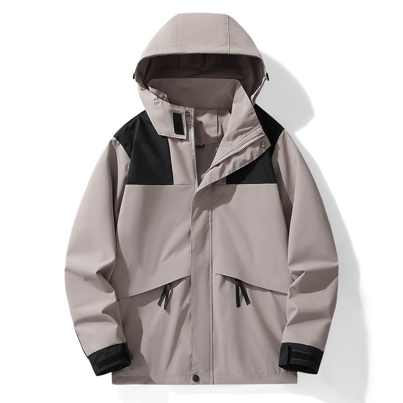 Waterproof Hood Sports Jacket