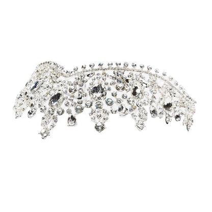 Rhinestone Crown Bridal Wedding Tiara