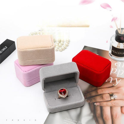 Jewelry Flannelette Ring Box